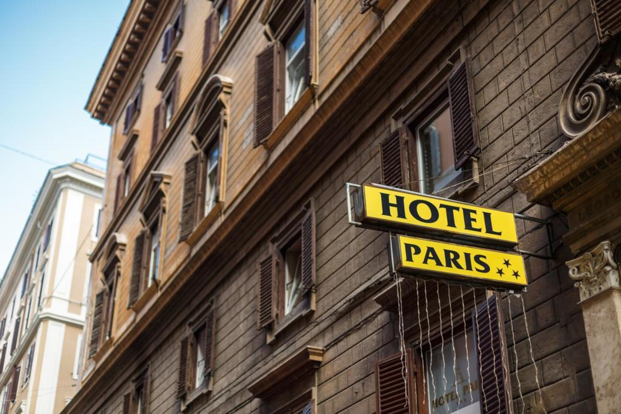 Hotel Paris Roma Esterno foto