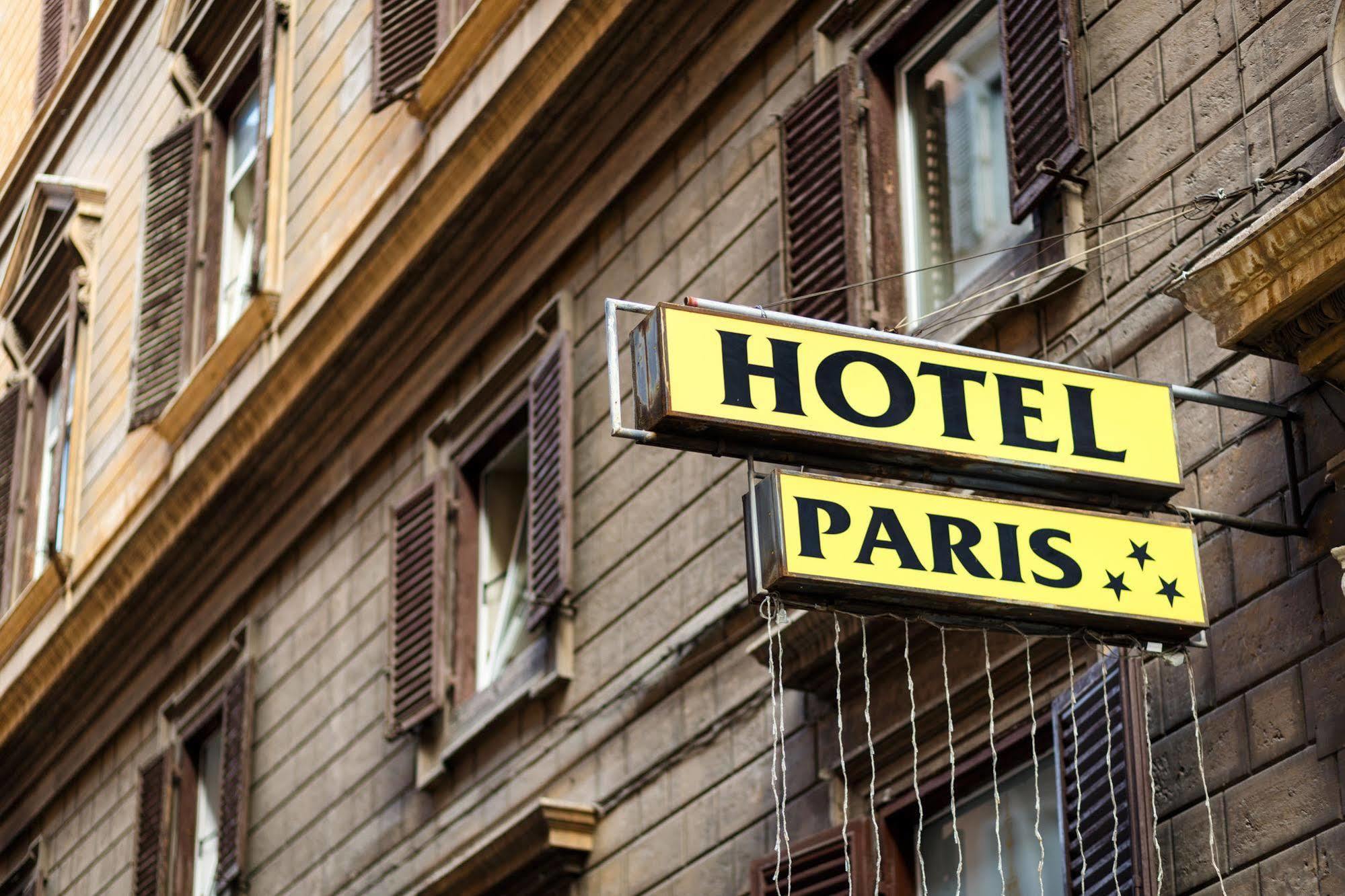 Hotel Paris Roma Esterno foto